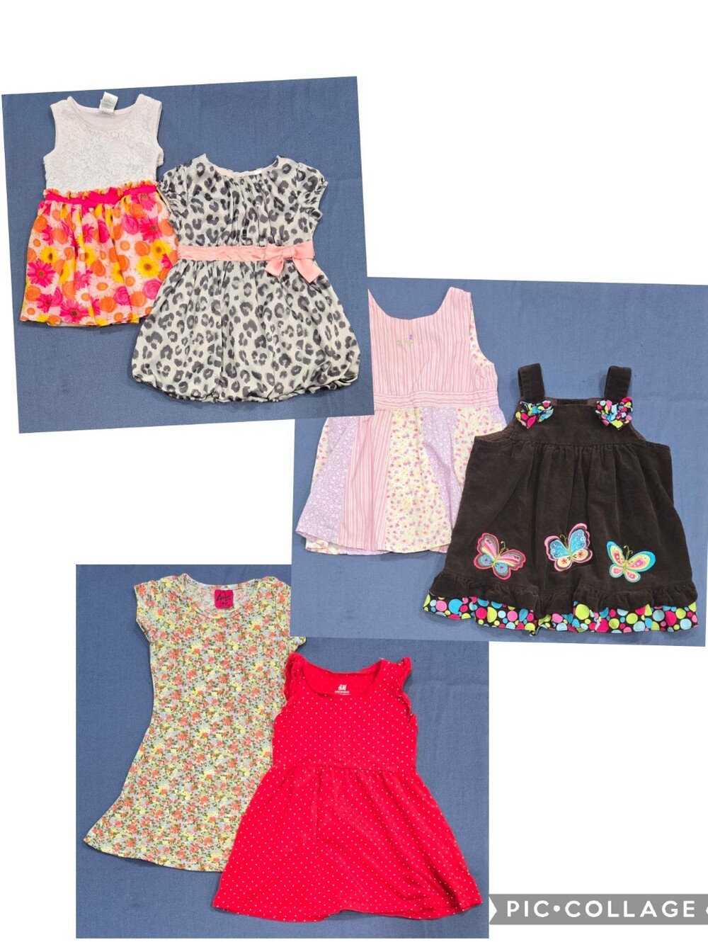 6PC Girls Dress Bundle - 18M